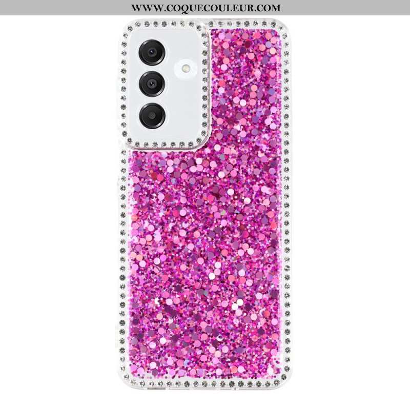 Coque Samsung Galaxy A17 4G / 5G Paillettes et Strass