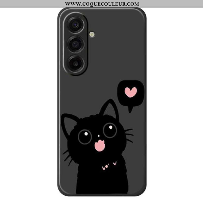 Coque Samsung Galaxy A17 4G / 5G Chat Noir