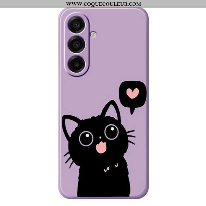 Coque Samsung Galaxy A17 4G / 5G Chat Noir