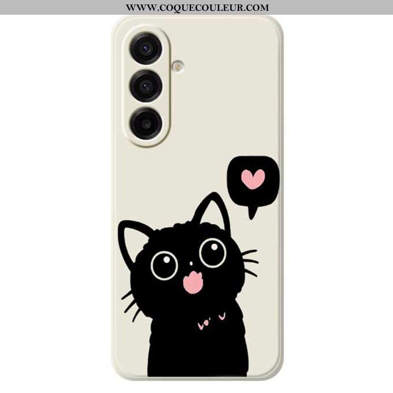 Coque Samsung Galaxy A17 4G / 5G Chat Noir