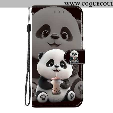 Housse Samsung Galaxy A17 4G / 5G Panda au Thé