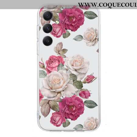 Coque Samsung Galaxy A17 4G / 5G Motif Pivoine