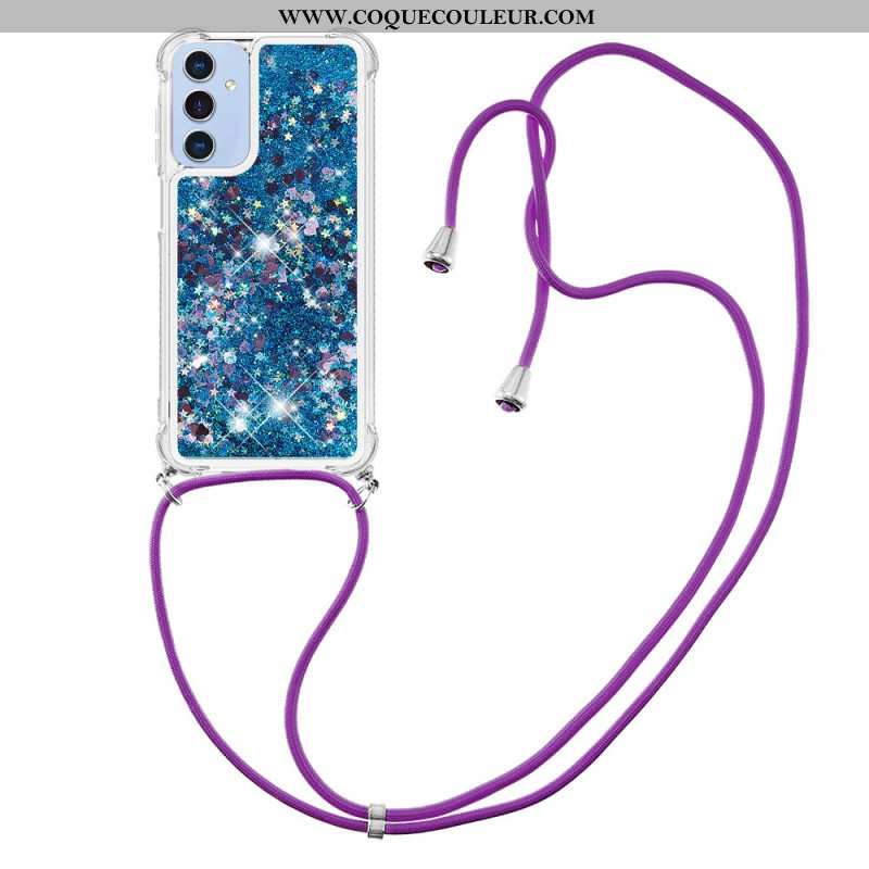 Coque à Cordon Samsung Galaxy A17 4G / 5G Paillettes
