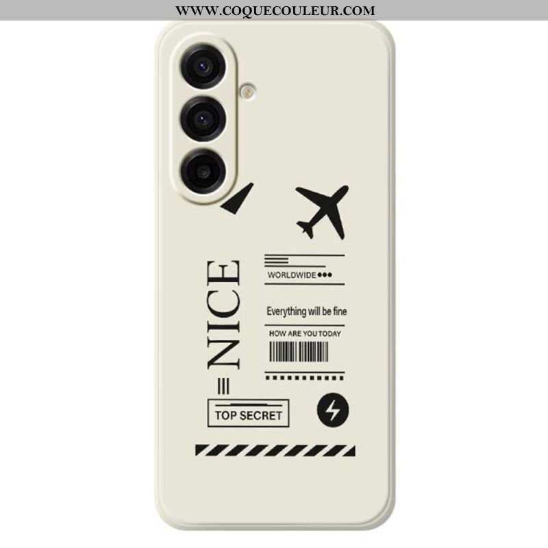 Coque Samsung Galaxy A17 4G / 5G Billet d'Embarquement