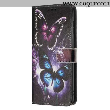 Housse Samsung Galaxy A17 4G / 5G / A26 5G Deux Papillons