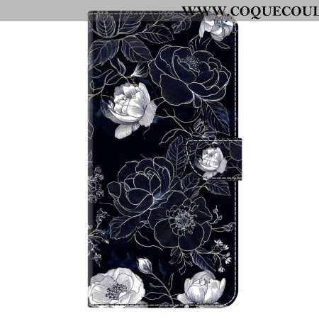 Housse Samsung Galaxy A17 4G / 5G Fleurs Vintage