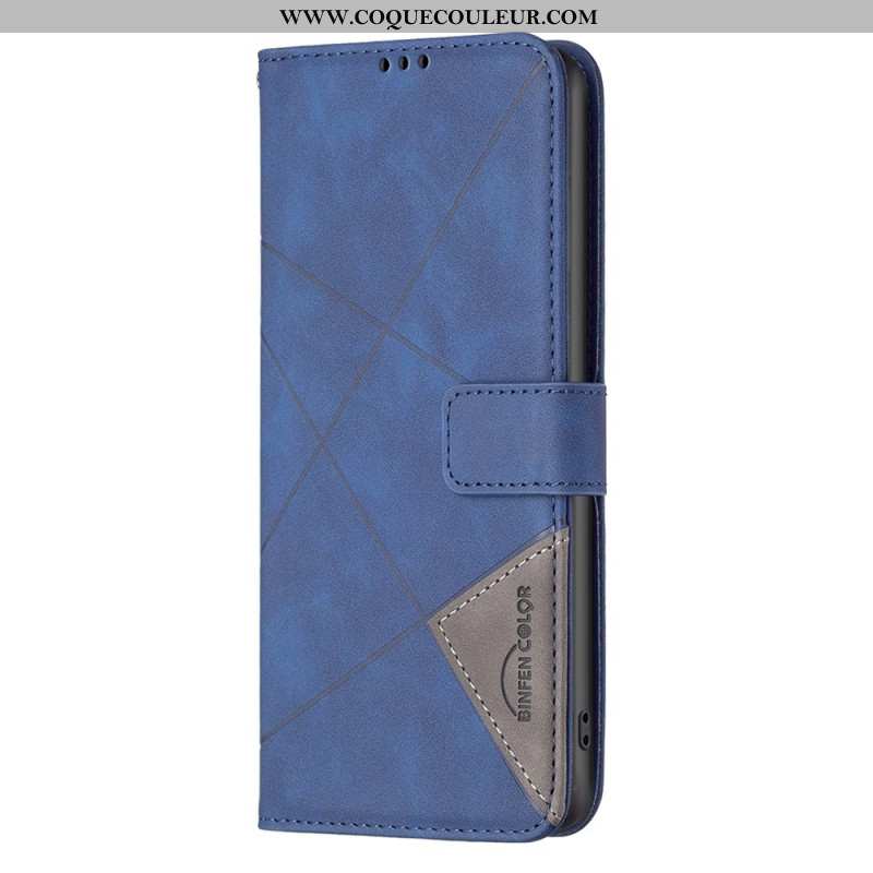 Housse Samsung Galaxy S25 Edge Motif Géométrique BINFEN COLOR