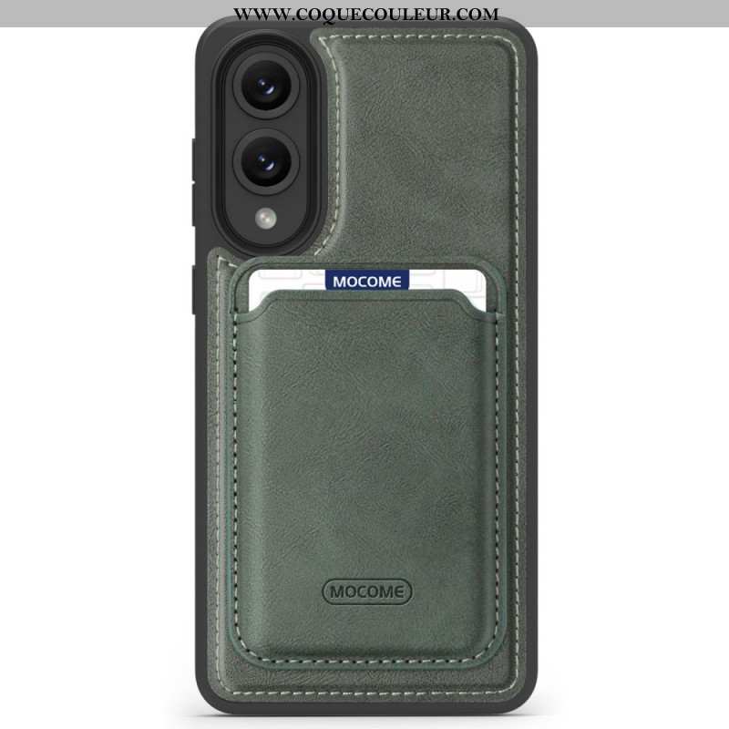 Coque Samsung Galaxy S25 Edge Magnétique avec Porte-Cartes Détachable
