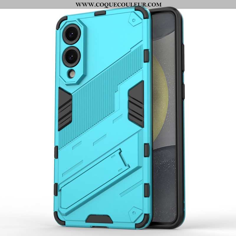 Coque Samsung Galaxy S25 Edge Support Amovible Deux Positions Mains Libres