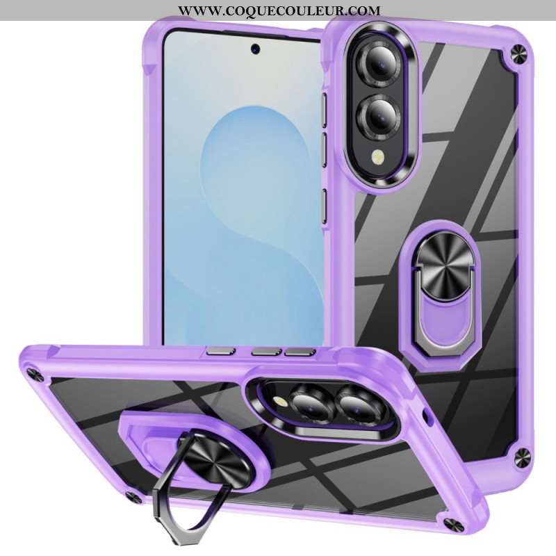 Coque Samsung Galaxy S25 Edge Robuste avec Support Mains Libres