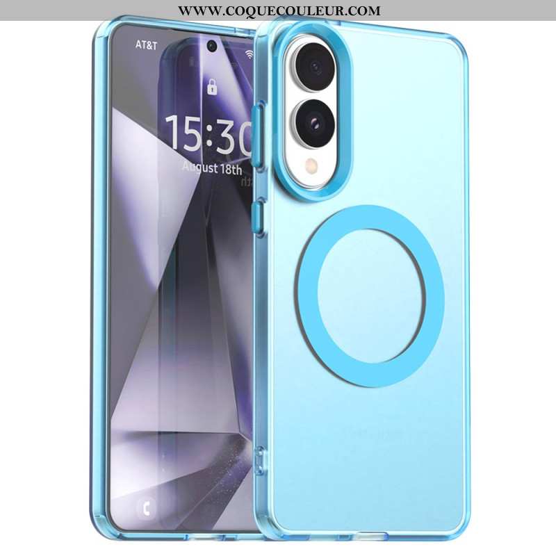 Coque Samsung Galaxy S25 Edge Compatible MagSafe Hybride