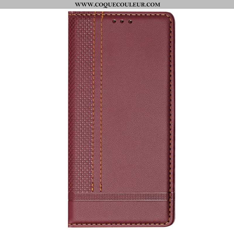 Flip Cover Samsung Galaxy S25 Edge Motif Grille