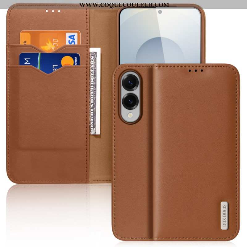Flip Cover Samsung Galaxy S25 Edge Hivo Series DUX DUCIS