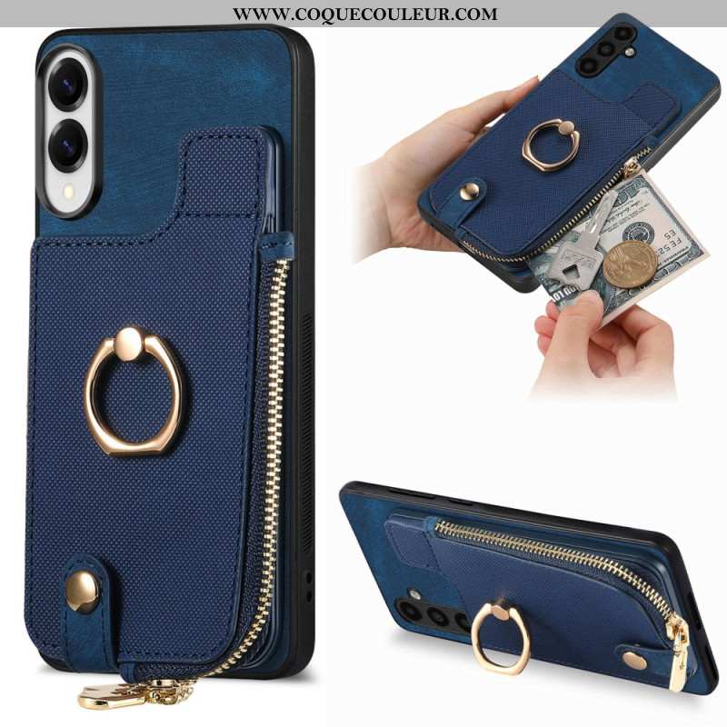 Coque Samsung Galaxy S25 Edge Portefeuille et Support