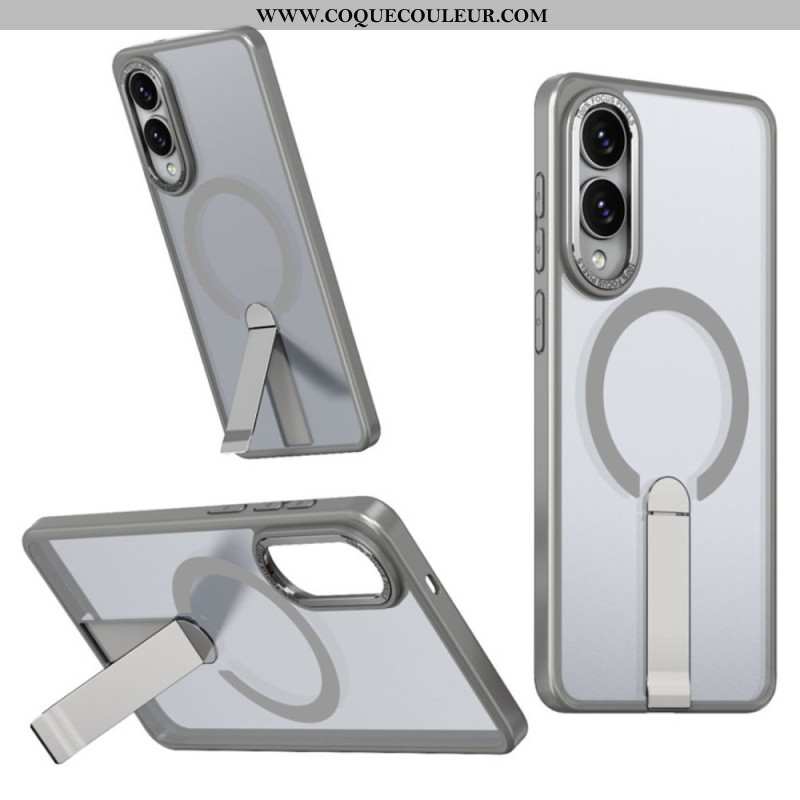 Coque Samsung Galaxy S25 Edge Compatible MagSafe avec Support Intégré