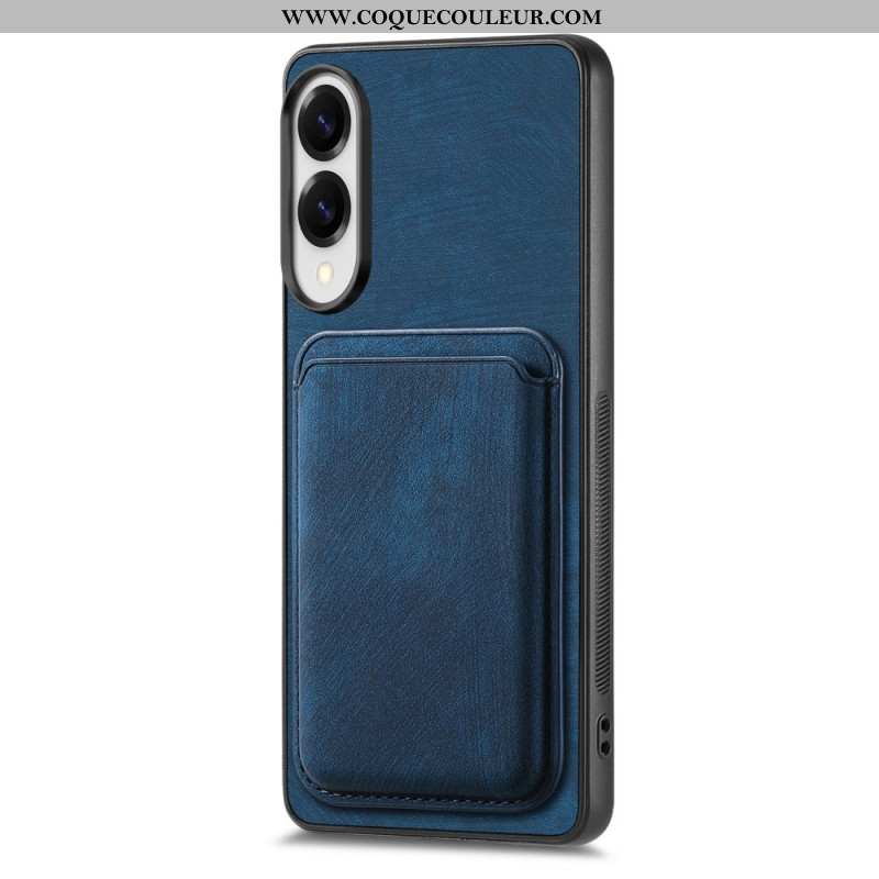 Coque Samsung Galaxy S25 Edge Compatible MagSafe avec Porte-Cartes Détachable