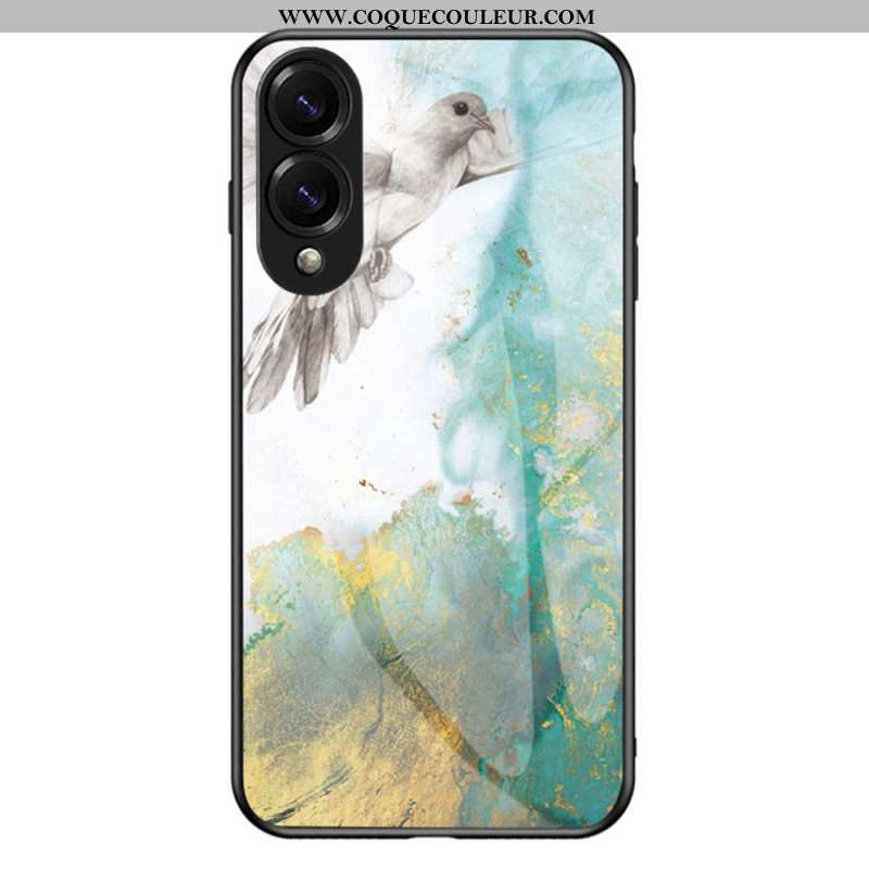 Coque Samsung Galaxy S25 Edge Verre Trempé Marbre