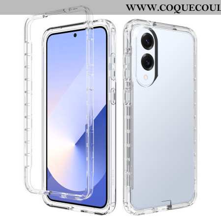 Coque Samsung Galaxy S25 Edge transparente 2-en-1