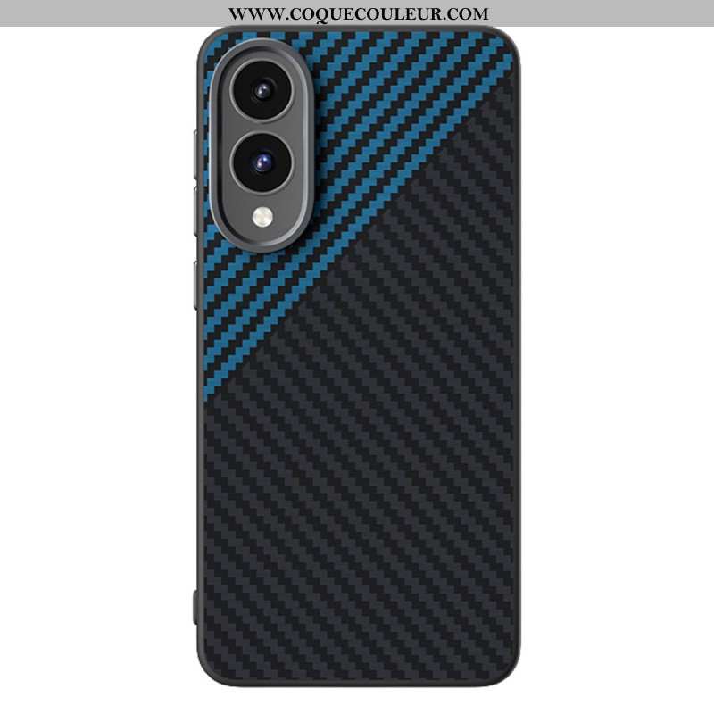 Coque Samsung Galaxy S25 Edge compatible MagSafe Fibre Carbone ABEEL