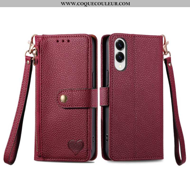 Housse Samsung Galaxy S25 Edge RFID Design Coeur