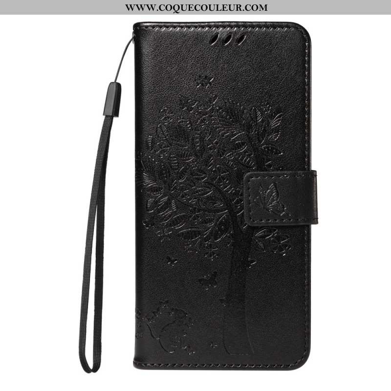 HousseSamsung Galaxy S25 Edge Arbre et Chat