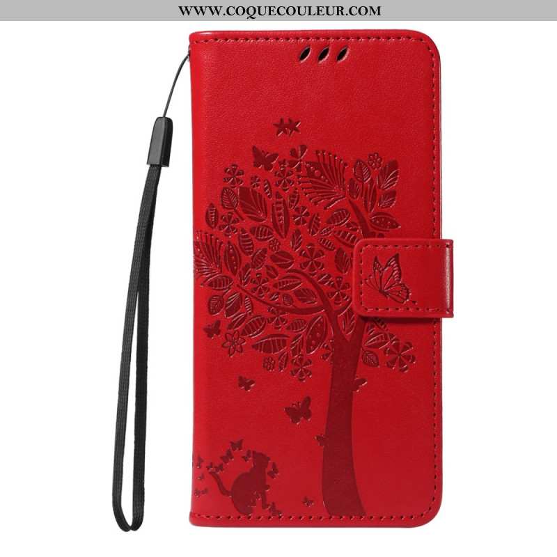 HousseSamsung Galaxy S25 Edge Arbre et Chat