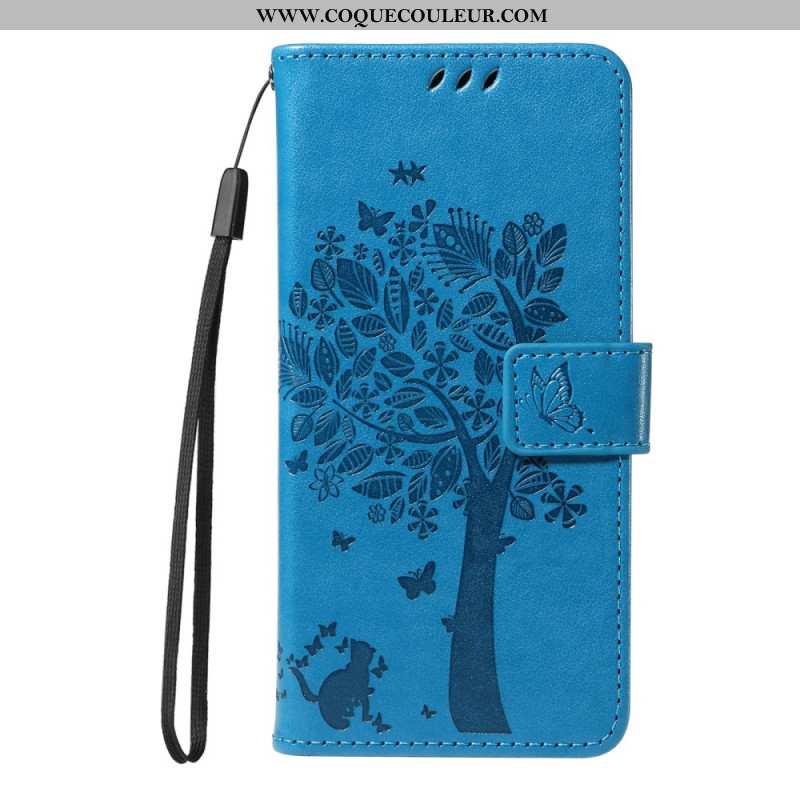 HousseSamsung Galaxy S25 Edge Arbre et Chat