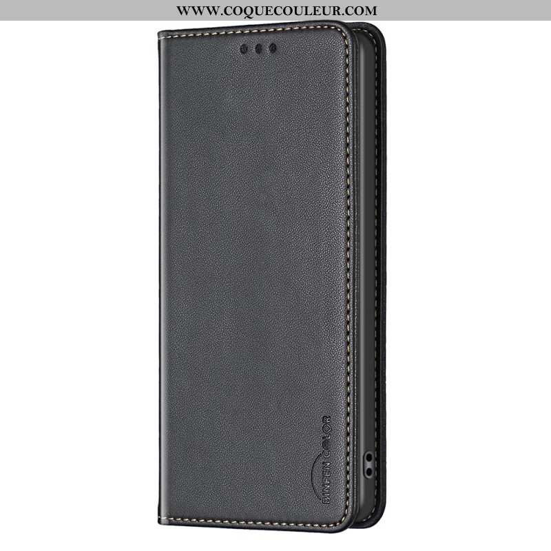 Flip Cover Samsung Galaxy S25 Edge Classsique BINFEN COLOR