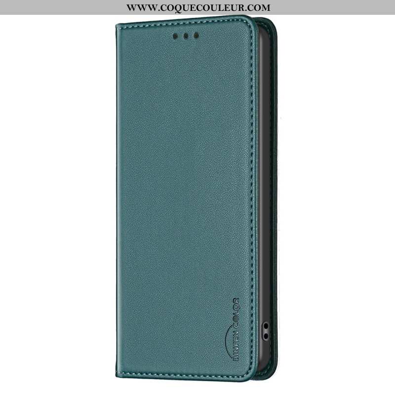 Flip Cover Samsung Galaxy S25 Edge Classsique BINFEN COLOR