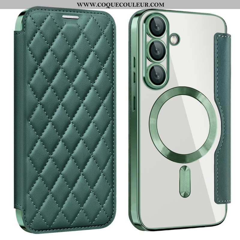 Coque Samsung Galaxy S25 5G Matelassée Compatible MagSafe