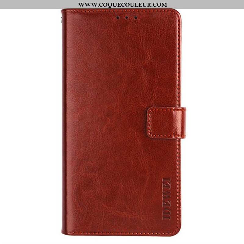 Housse Samsung Galaxy S25 5G Simili Cuir IDEWEI