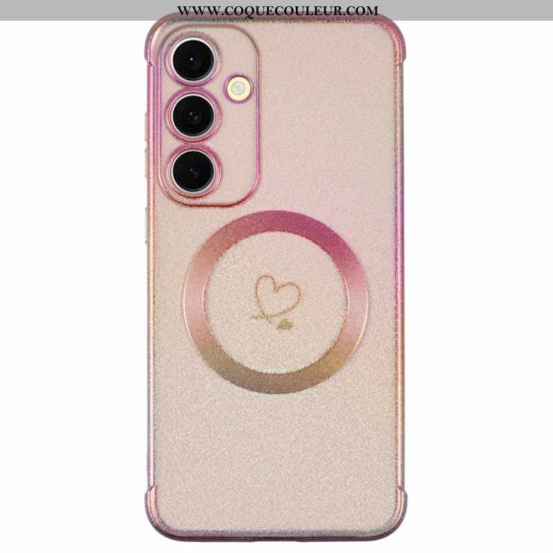 Coque Samsung Galaxy S25 5G Magnétique Coeur