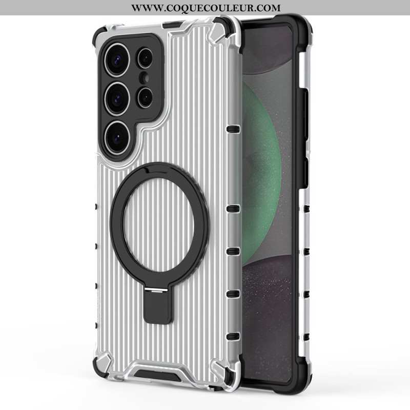 Coque pour Samsung Galaxy S25 5G Compatible MagSafe Translucide