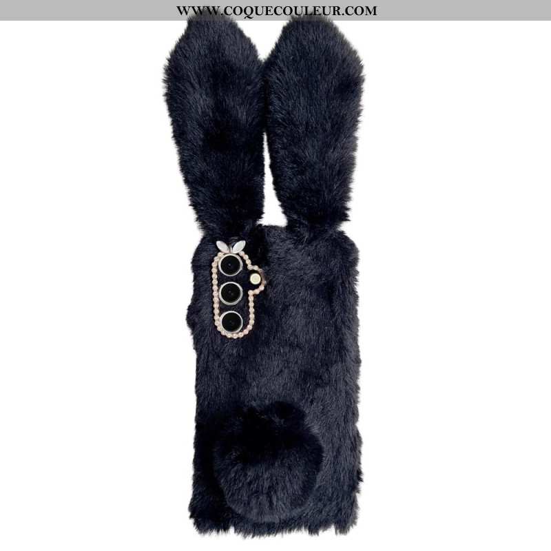 Coque Samsung Galaxy S25 5G Lapin Peluche