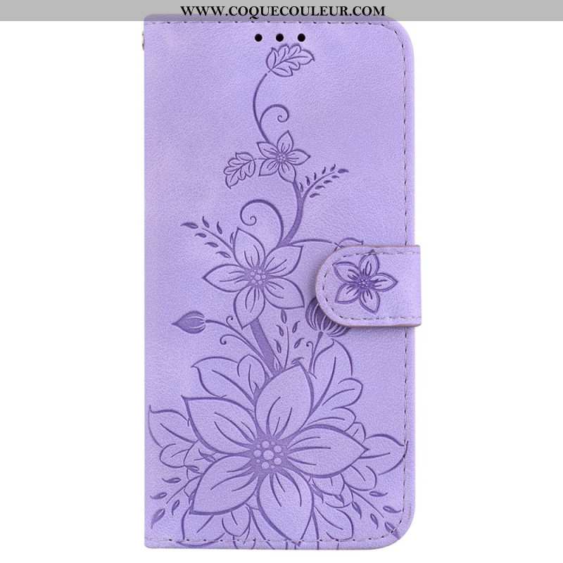 Housse Samsung Galaxy S25 5G Motif Floral Imprimé