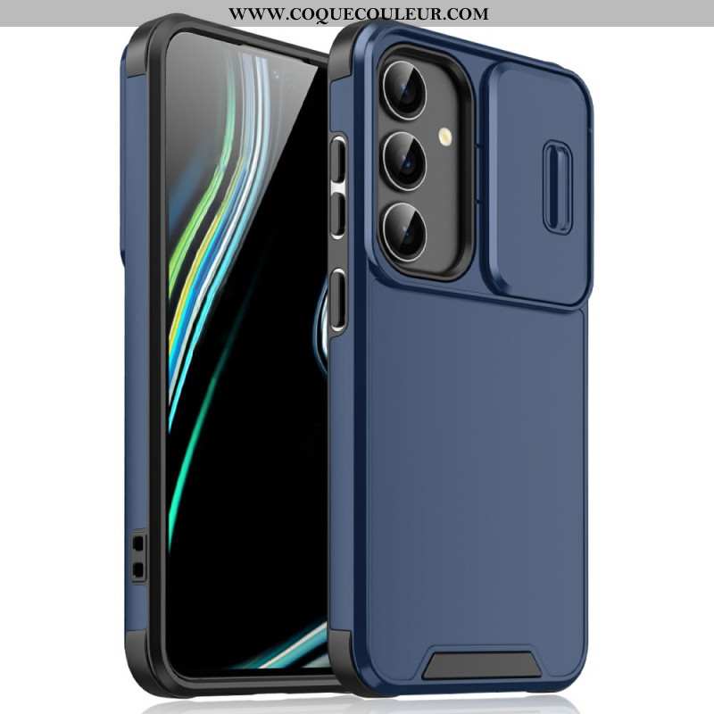 Coque Samsung Galaxy S25 5G Robuste avec Protecteur Caméra