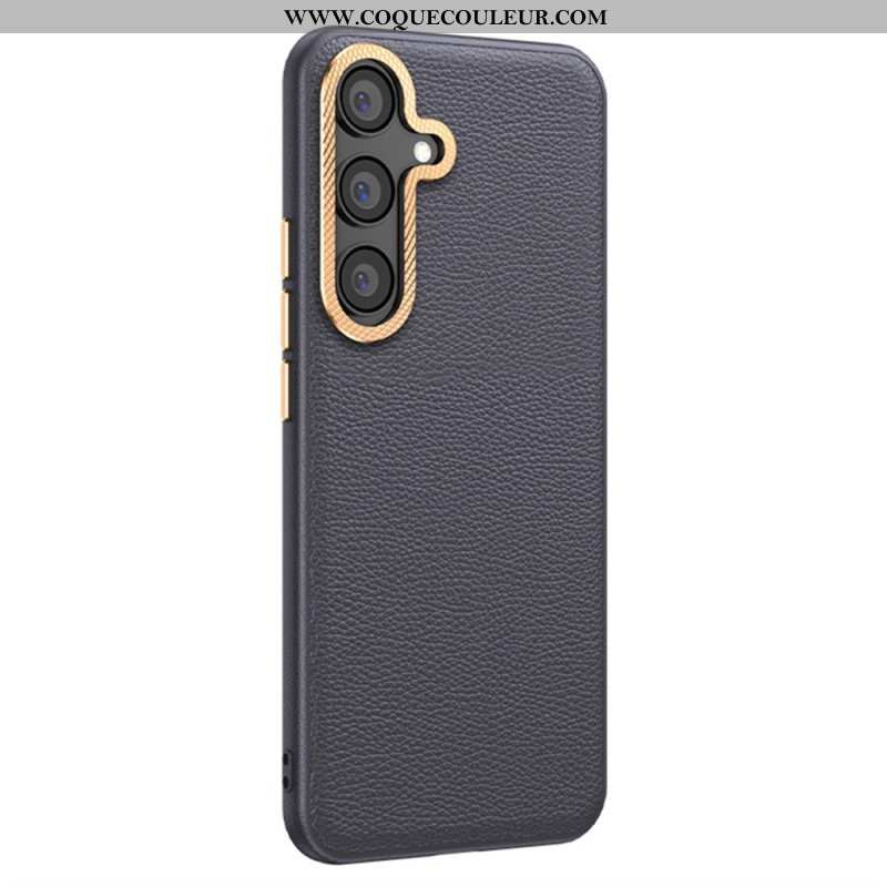Coque Samsung Galaxy S25 Cadre Objectif Métallique