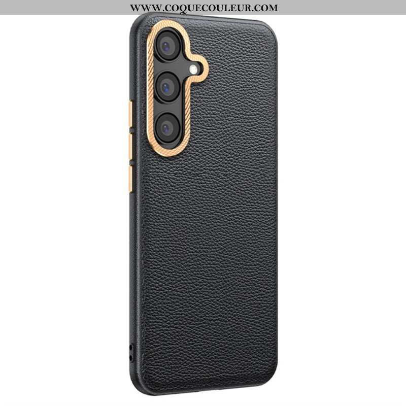 Coque Samsung Galaxy S25 Cadre Objectif Métallique
