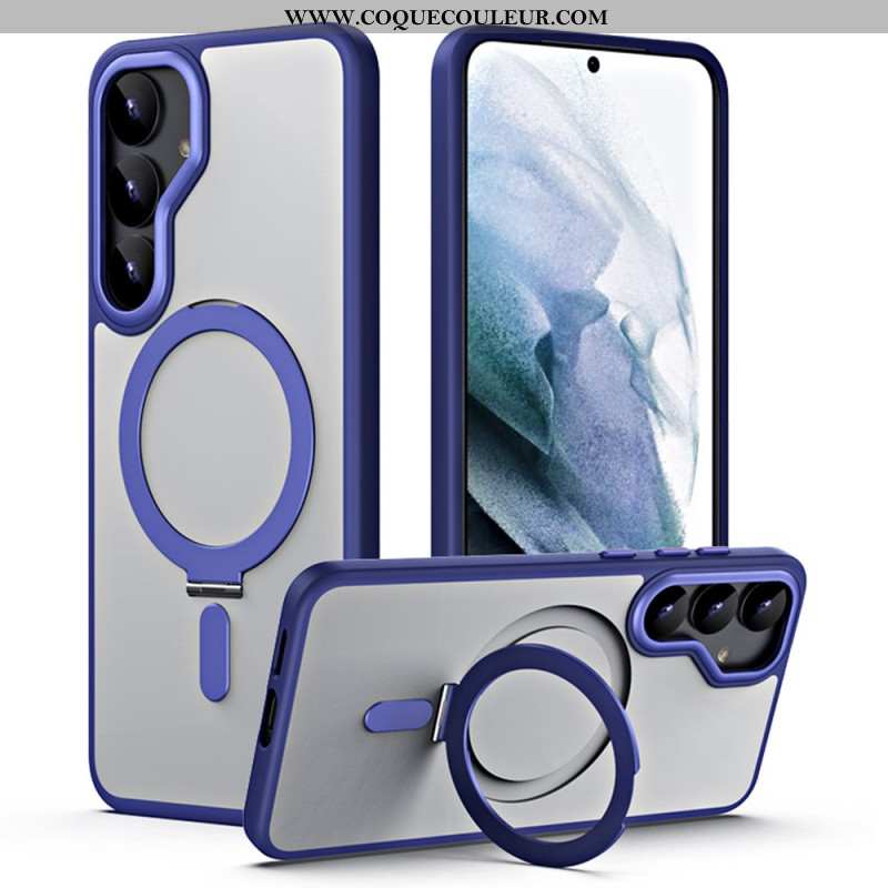 Coque Samsung Galaxy S25 5G Compatible MagSafe avec Béquille