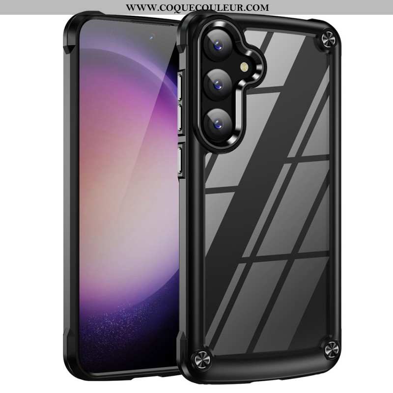 Coque Samsung Galaxy S25 5G Transparente Rebords Silicone