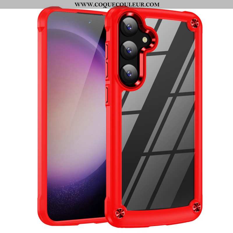 Coque Samsung Galaxy S25 5G Transparente Rebords Silicone