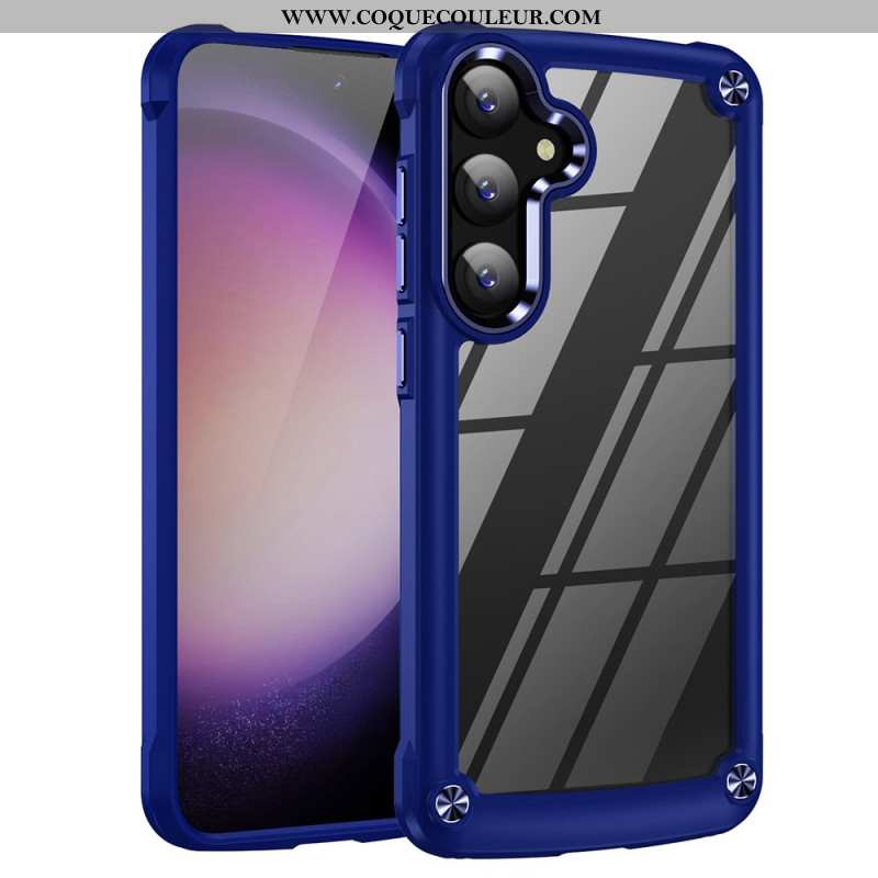 Coque Samsung Galaxy S25 5G Transparente Rebords Silicone