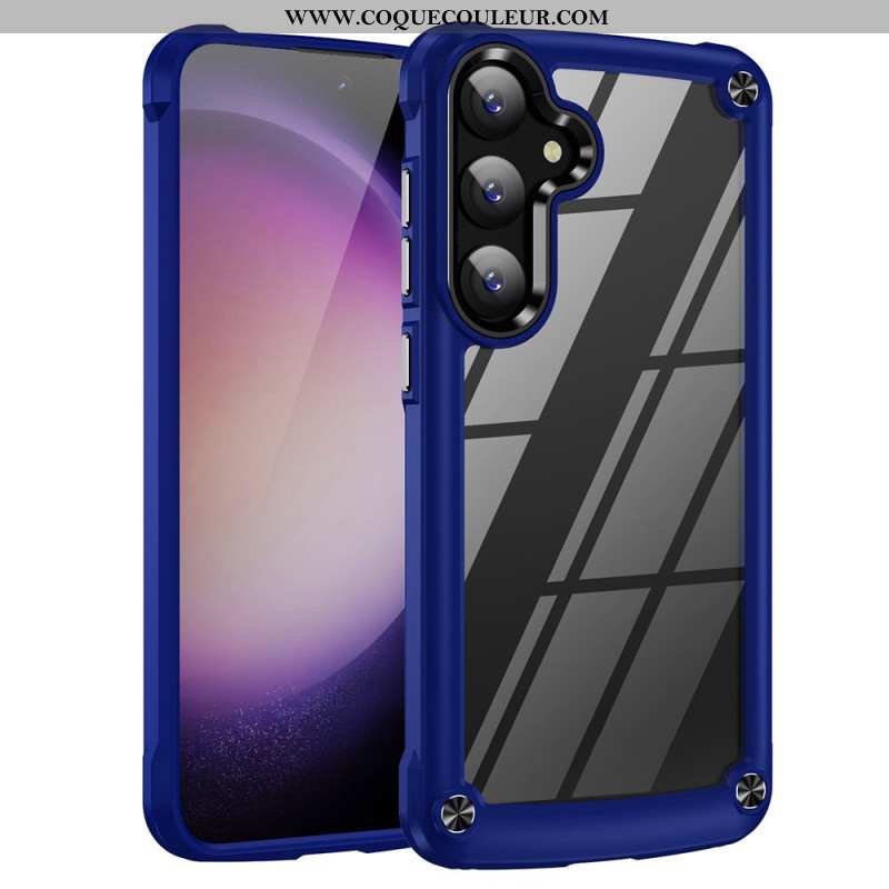 Coque Samsung Galaxy S25 5G Transparente Rebords Silicone