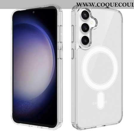 Coque Samsung Galaxy S25 FE Compatible MagSafe Transparente