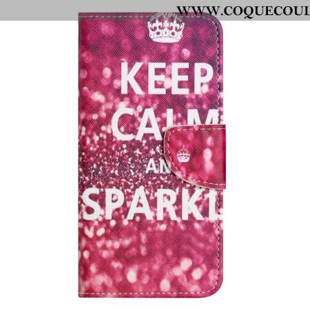 Housse Samsung Galaxy S25 FE Keep Calm and Sparkle