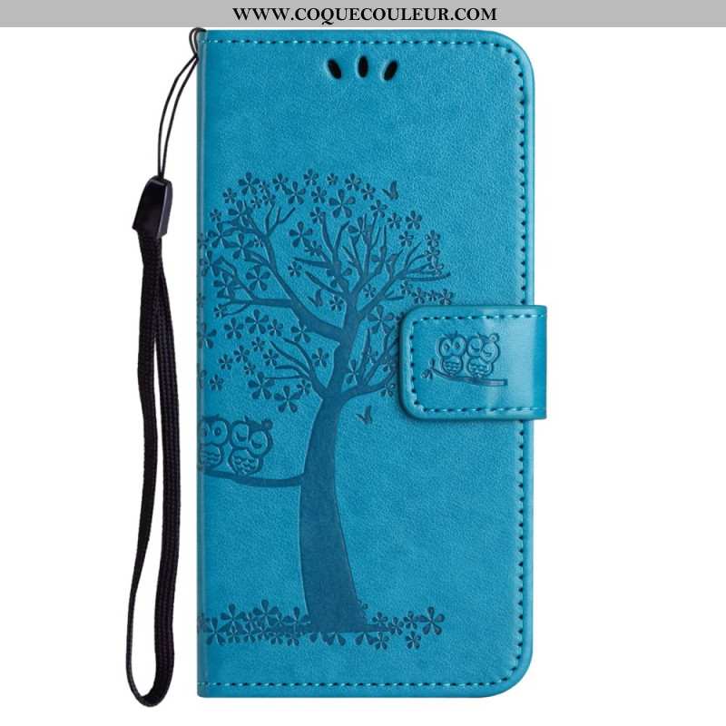 Housse Samsung Galaxy S25 FE Arbre et Hiboux
