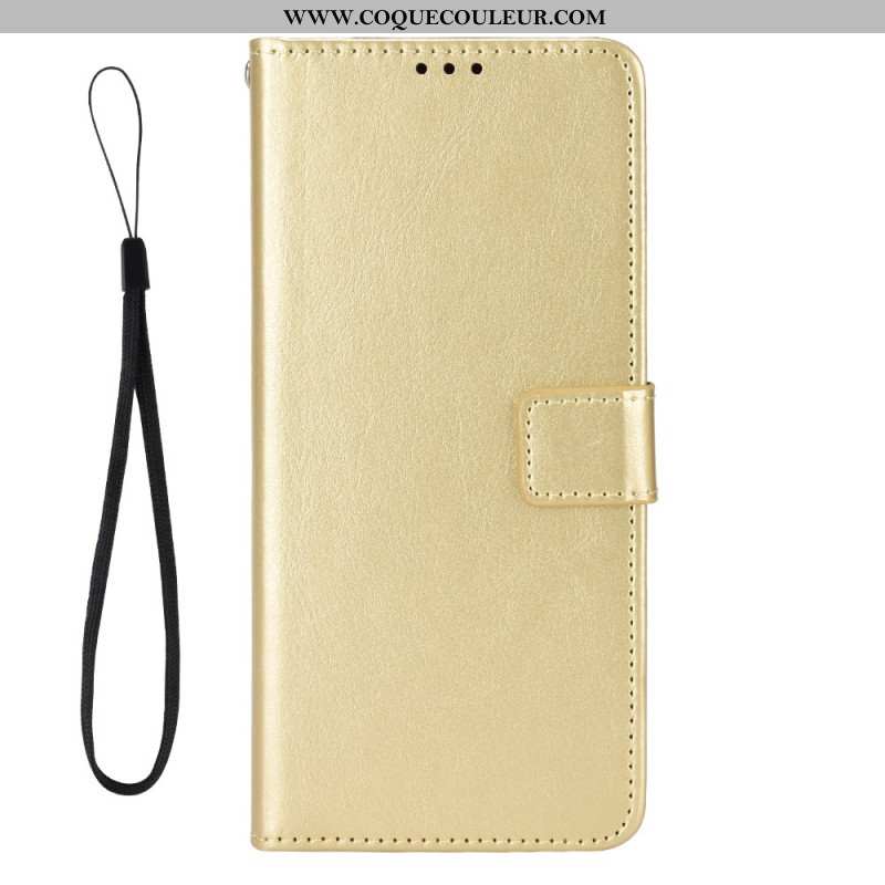 Housse Samsung Galaxy S25 FE Simili Cuir Flashy