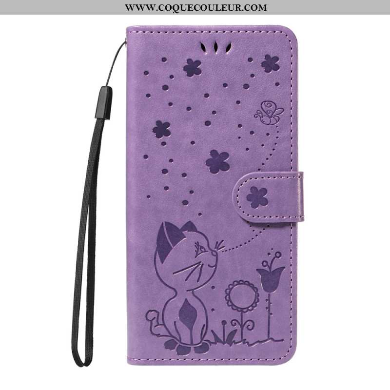 Housse Samsung Galaxy S25 FE Chat et Abeille