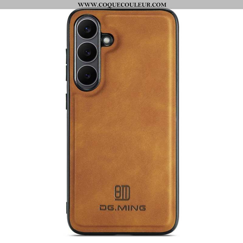 Coque Samsung Galaxy S25 FE Effet Cuir DG.MING