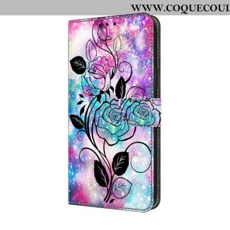 Housse Samsung Galaxy S25 FE Rose Dessiné